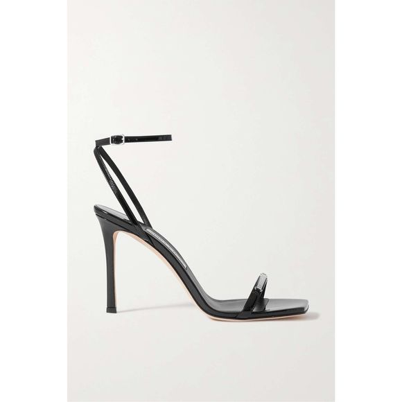 JIMMY CHOO の靴♪ ★JAXON★ 95mm【多色在庫】 Jimmy Choo Jaxon 95 Embellished Patent-leather Sandals in